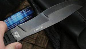 Нож изготовлен из стали 5160