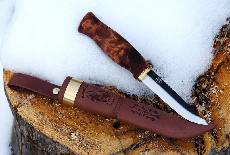Финский нож пуукко, купить Ahti puukko metsa 95 carbon steel, benchmade 200  puukko чертеж, официальный сайт